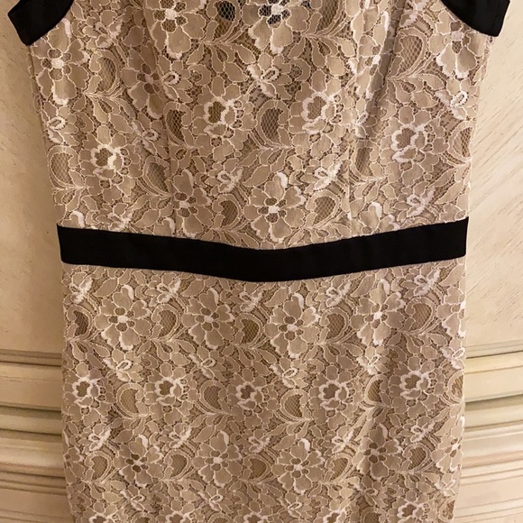 BCBG Paris MADDY mini Nude lace dress. New with tags. No flaws size 4 - Picture 4 of 9